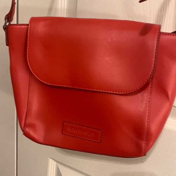 Vera bradley cross body handbag purse. Excellent condition red/orange color - Picture 1 of 4